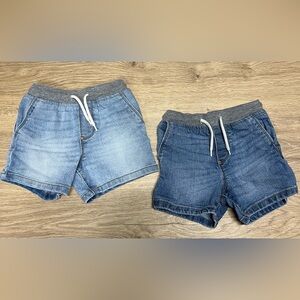 OshKosh B'gosh Kids Denim Shorts - Light and Dark Blue